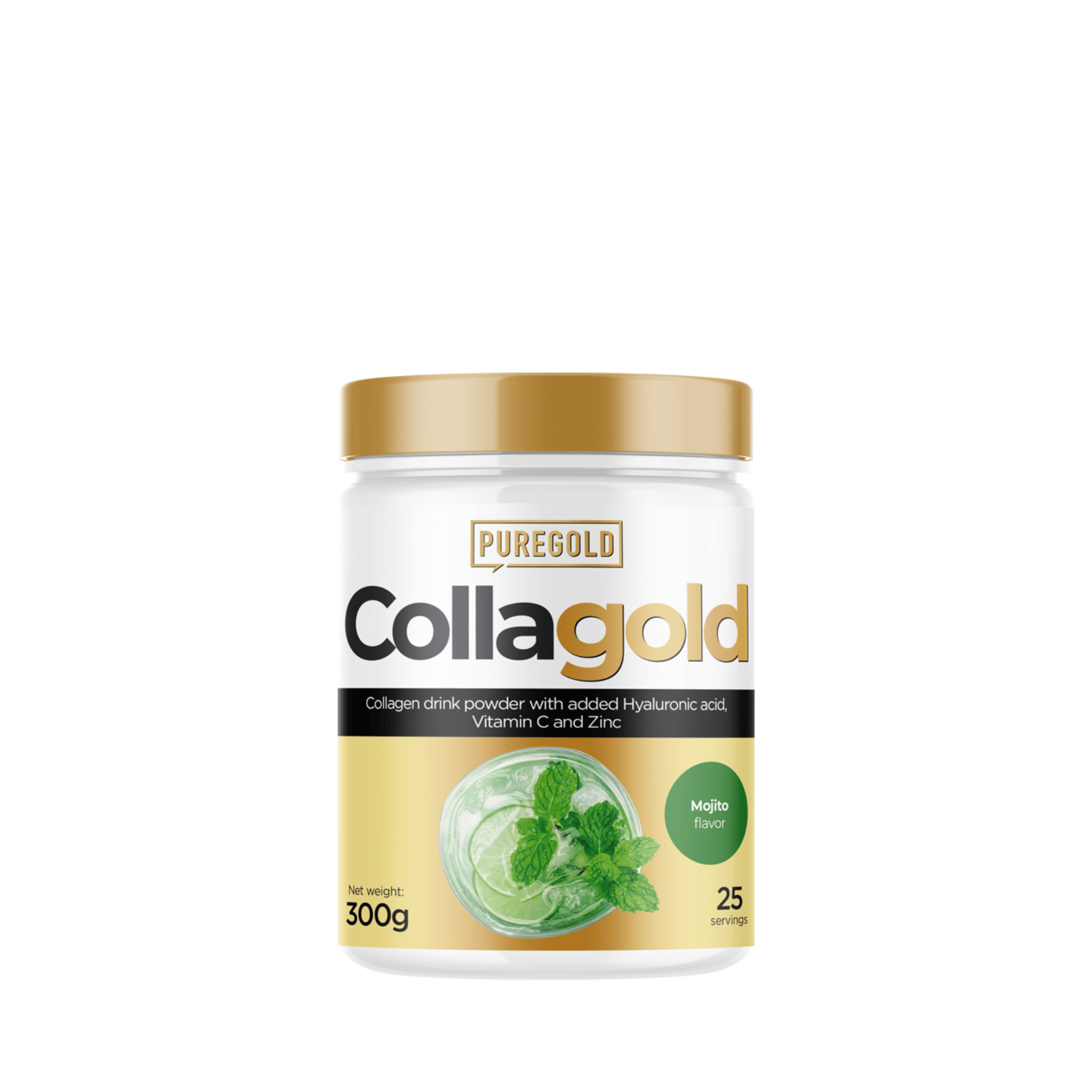 CollaGold + Ácido Hialurónico + Vitamina C + Zinco