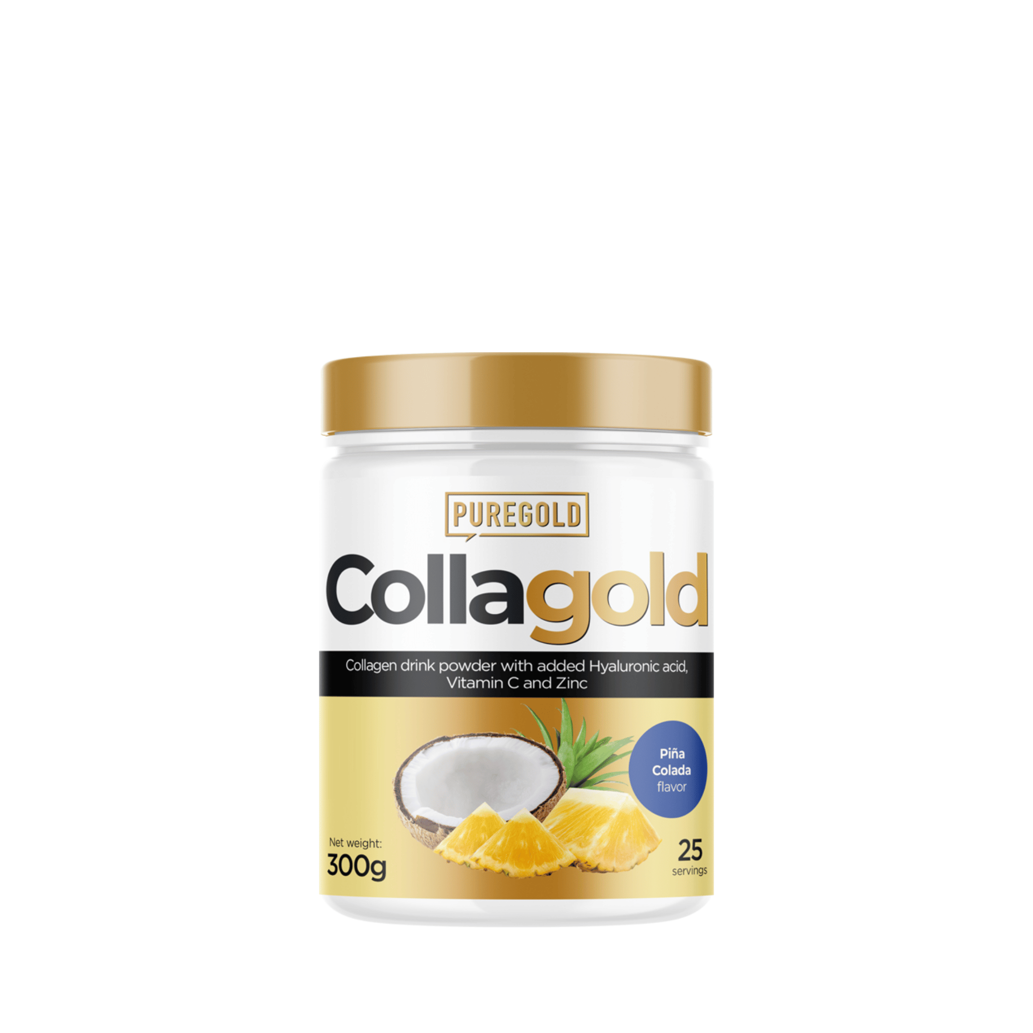 CollaGold + Ácido Hialurónico + Vitamina C + Zinco